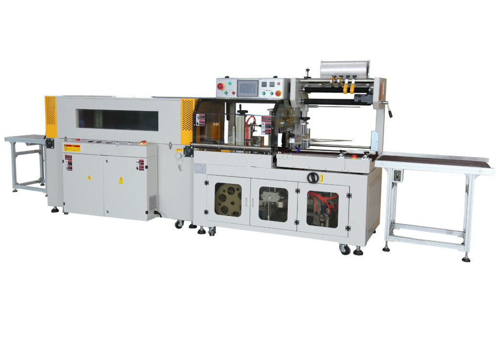 Use of automatic sealing shrink film packaging machine